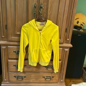 Juicy Couture tracksuit.  Matching top and bottom.